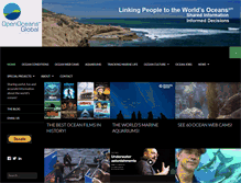 Tablet Screenshot of openoceans.org